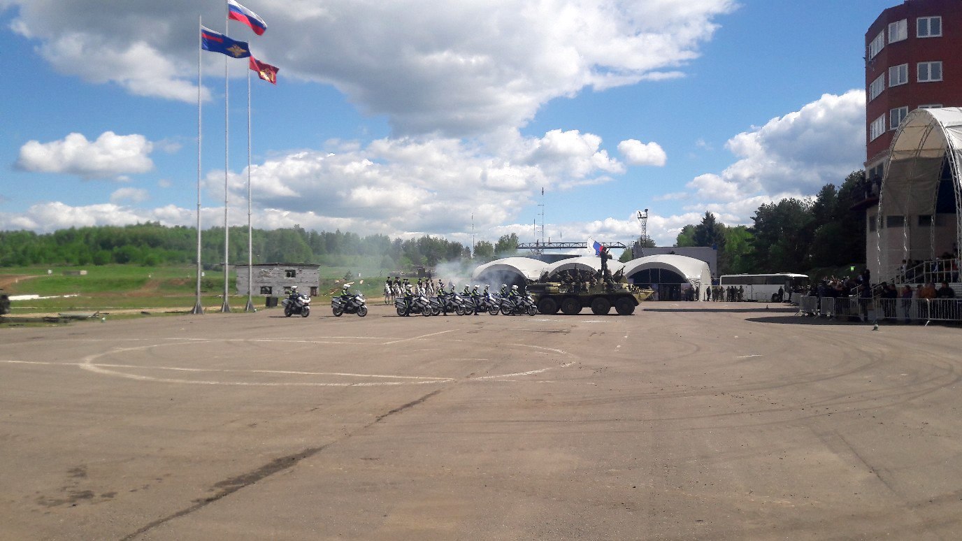 Мотобат на Дне технологий МВД