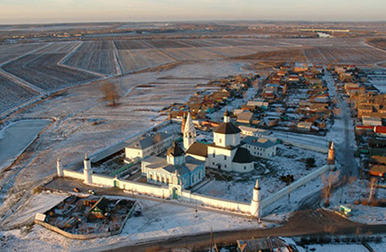 Бобрев монастырь - полёт