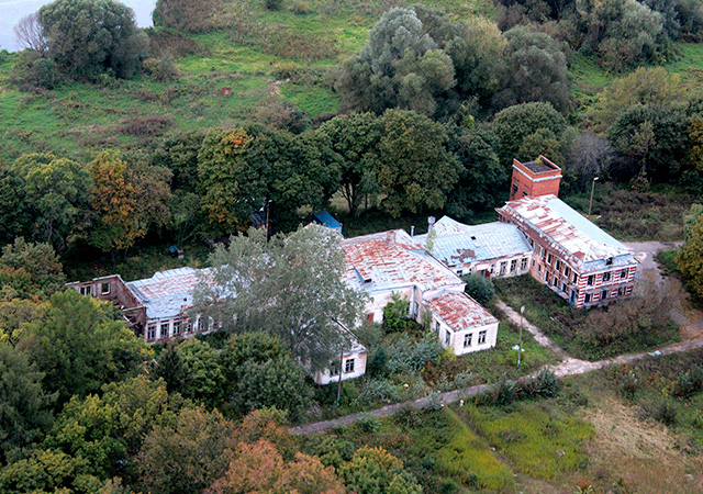 Полёт по историческому маршруту над усадьбой Спасское