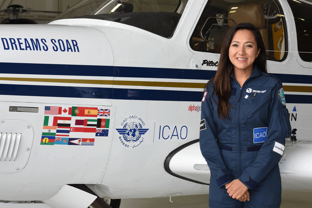 Женщина-пилот Шаеста Вайз